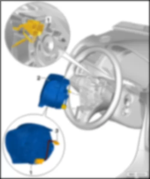 VW PASSAT 1984 Airbag System Overview