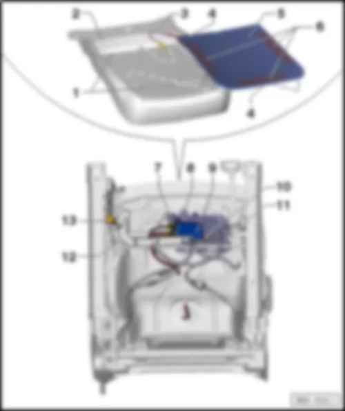 VW PASSAT 1984 Passenger Occupant Detection System