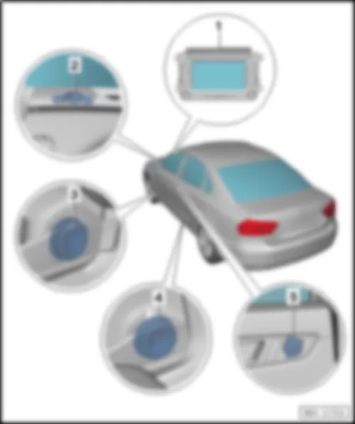 VW PASSAT 1983 Speaker System Overview