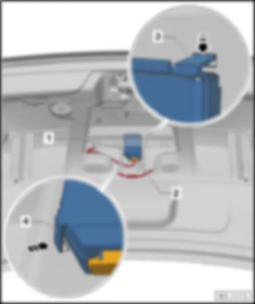 VW PASSAT 1983 Central Locking Component Overview