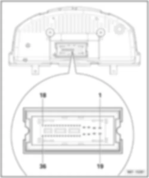 VW PASSAT 2008 Steering column electronics control unit J527