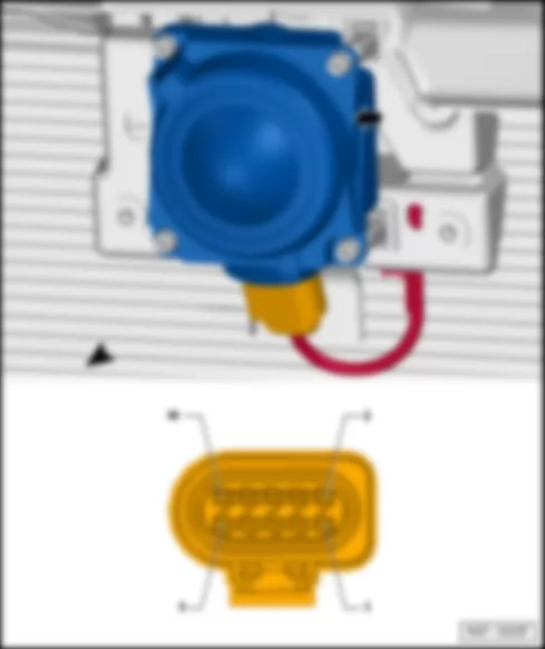 VW PASSAT 2014 Power steering control unit J500