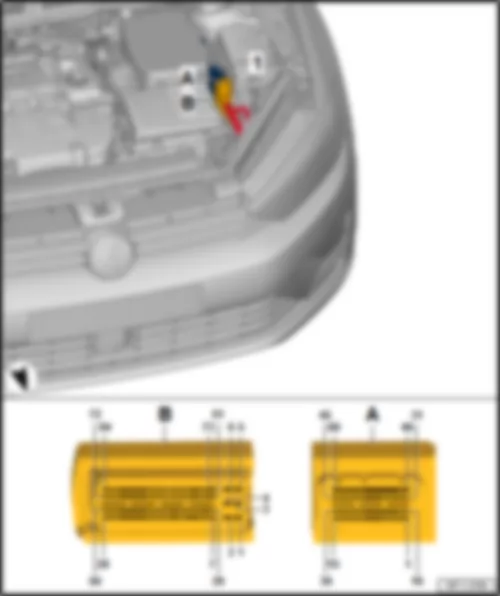 VW PASSAT 2017 Engine control unit J623