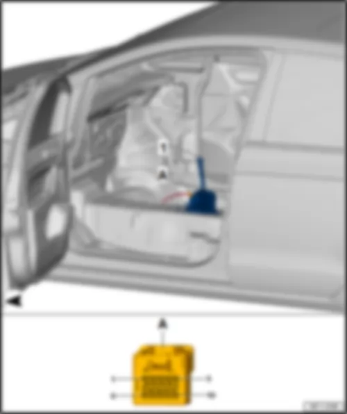 VW PASSAT 2015 Selector lever E313