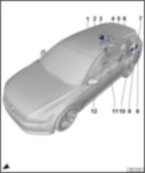 VW PASSAT 2015 Overview of control units, estate