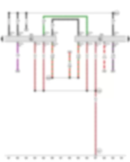 Wiring Diagram  VW PHAETON 2015 - Engine control unit - Engine control unit 2