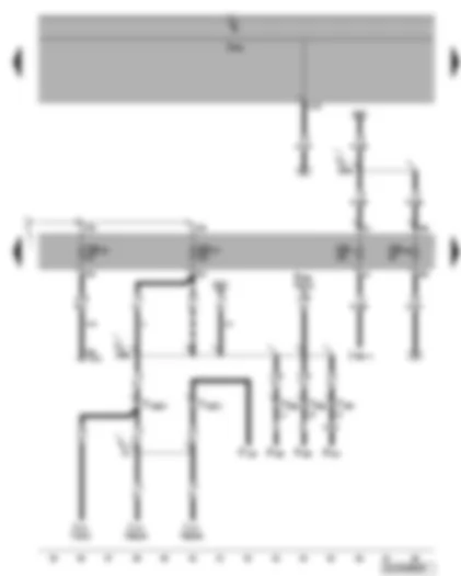 Wiring Diagram  VW PHAETON 2006 - Fuse SB1 - SB40 - SB57