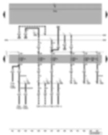 Wiring Diagram  VW PHAETON 2005 - Fuse SD10 - SD12 - SD13
