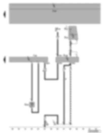 Электросхемa  VW PHAETON 2015 - Блок управления отопителя - устройство приёма радиосигнала дополнительного жидкостного отопителя