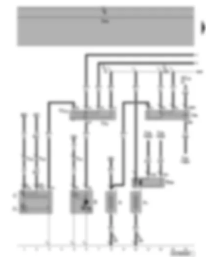 Wiring Diagram  VW PHAETON 2006 - Battery - alternator - starter - relay for battery parallel circuit - igniter for battery isolator