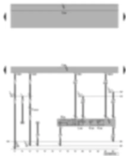 Wiring Diagram  VW PHAETON 2015 - Climatronic control unit - front left vent button