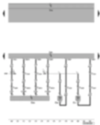 Электросхемa  VW PHAETON 2015 - Блок управления Climatronic - датчик давления и температуры хладагента - датчик температуры в канале приточного воздуха - датчик наружной температуры