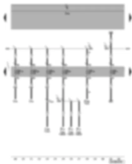 Wiring Diagram  VW PHAETON 2006 - Fuse SB4 - SB47 - SB79 - SB80 - SB81 - SB83