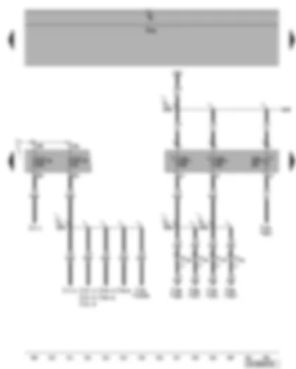 Wiring Diagram  VW PHAETON 2005 - Fuse SC33 - SC35 - SE1 - SE2 - SE5