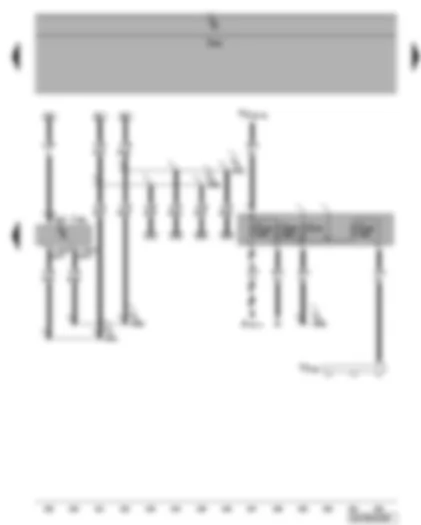 Wiring Diagram  VW PHAETON 2007 - Convenience system central control unit