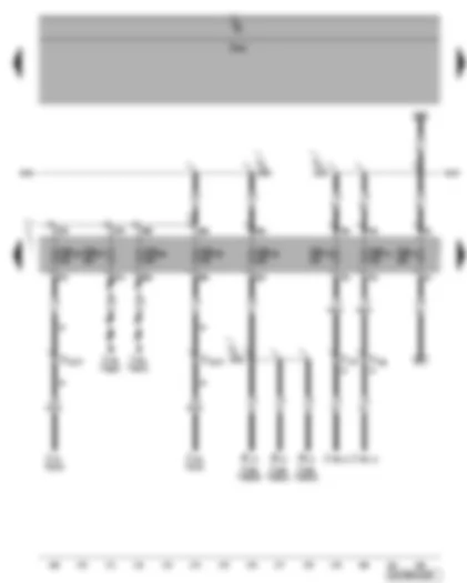 Wiring Diagram  VW PHAETON 2008 - Fuse SB4 - SB74 - SB75 - SB83 - SB87 - SB88