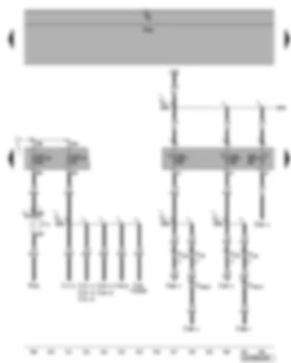 Wiring Diagram  VW PHAETON 2008 - Fuse SC33 - SC35 - SE1 - SE2 - SE5