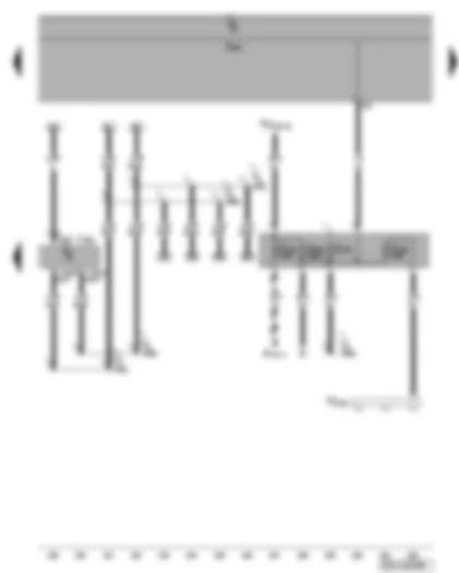 Wiring Diagram  VW PHAETON 2016 - Convenience system central control unit
