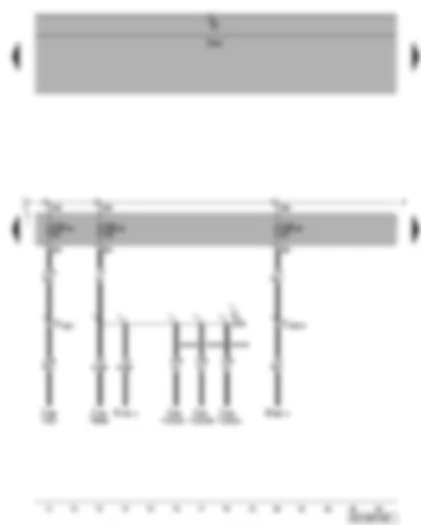 Wiring Diagram  VW PHAETON 2012 - Fuses SB54 - SB55 - SB56