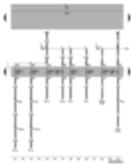 Wiring Diagram  VW PHAETON 2015 - Fuse SB47 - SB79 - SB80 - SB81 - SB82 - SB84 - SB85 - SB86