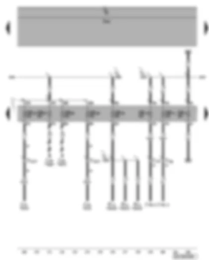 Wiring Diagram  VW PHAETON 2012 - Fuse SB4 - SB74 - SB75 - SB83 - SB87 - SB88