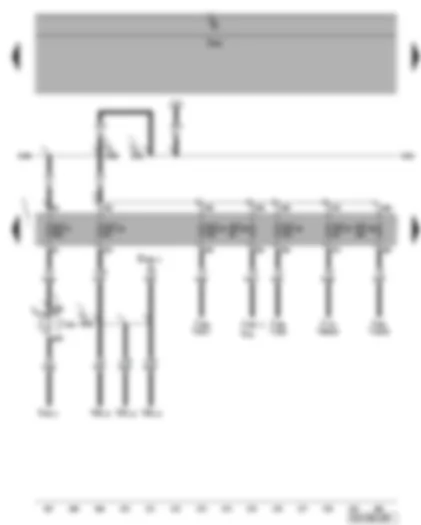 Wiring Diagram  VW PHAETON 2012 - SC fuses SC6 - SC23 - SC24 - SC25 - SC26 - SC27 - SC28