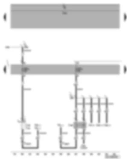Wiring Diagram  VW PHAETON 2015 - Additional coolant pump relay - fuse SD6