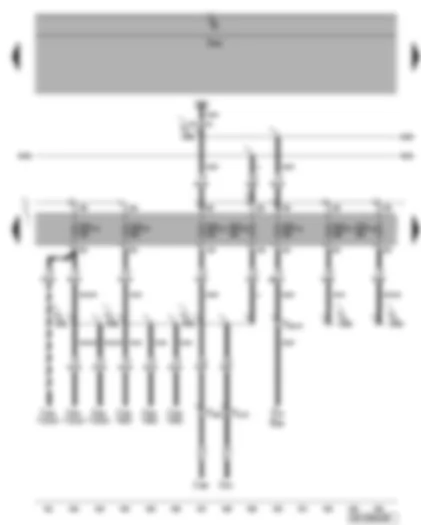 Wiring Diagram  VW PHAETON 2015 - Fuse SD10 - SD12 - SD13