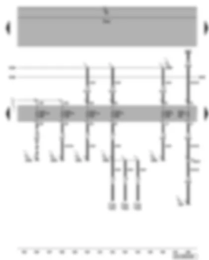 Wiring Diagram  VW PHAETON 2015 - Fuse SD1 - SD4 - SD14
