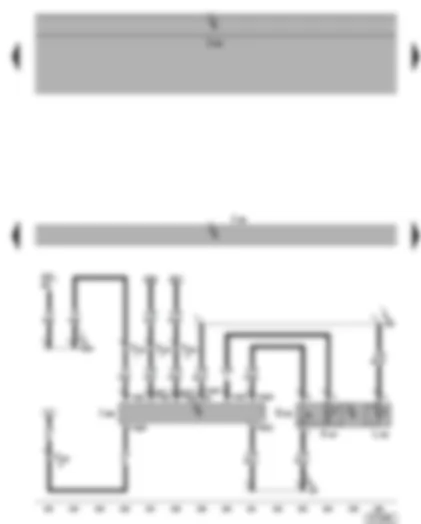 Wiring Diagram  VW PHAETON 2002 - Climatronic control unit - driver door control unit - driver side defroster button