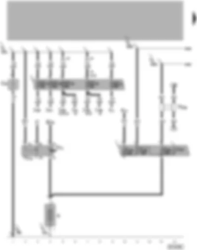 Wiring Diagram  VW PHAETON 2002 - Battery - terminal - terminal 2-4