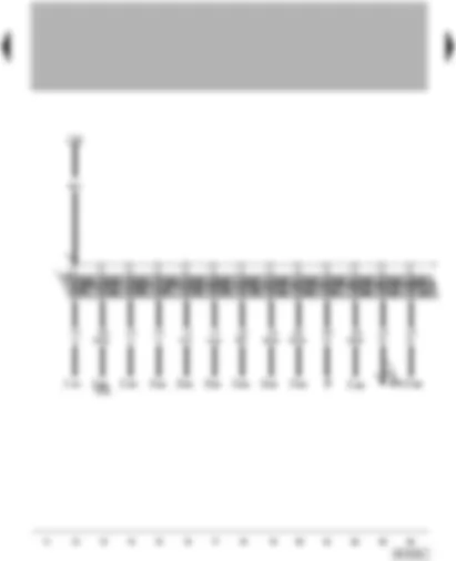Wiring Diagram  VW PHAETON 2002 - Fuses