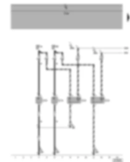 Wiring Diagram  VW PHAETON 2004 - 12 V sockets