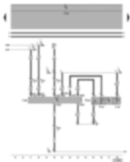 Wiring Diagram  VW PHAETON 2005 - Driver door control unit - driver side defroster button