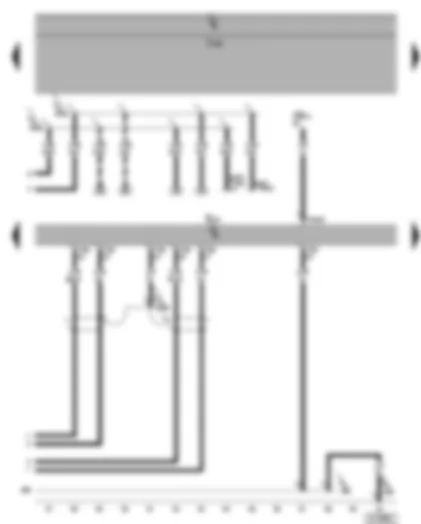 Wiring Diagram  VW PHAETON 2002 - TV tuner