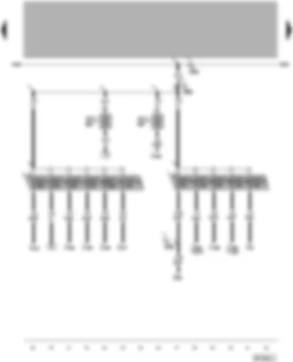 Wiring Diagram  VW PHAETON 2002 - Fuses