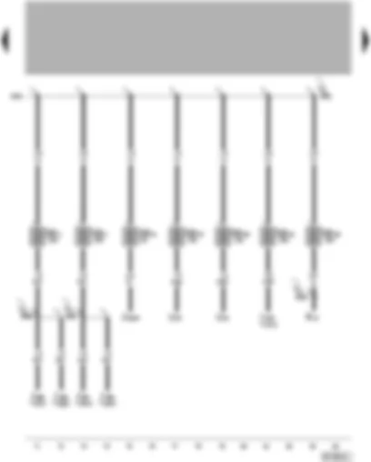 Wiring Diagram  VW PHAETON 2002 - Fuses