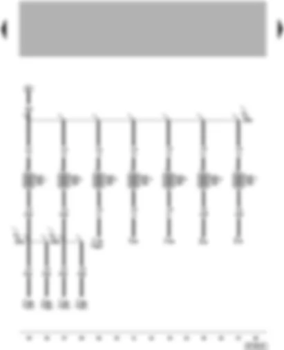 Wiring Diagram  VW PHAETON 2002 - Fuses