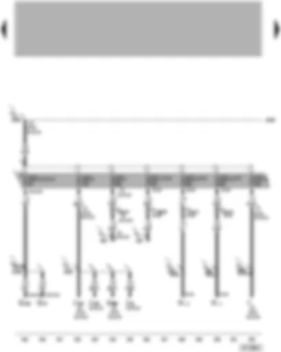 Wiring Diagram  VW PHAETON 2004 - Fuses