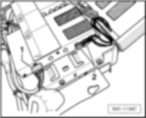 VW PHAETON 2016 Engine control unit -J623-