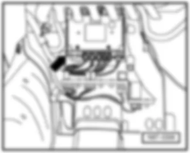 VW PHAETON 2012 Engine control unit -J623-