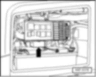 VW PHAETON 2004 Engine control unit -J623-