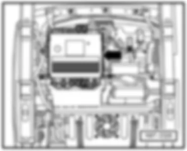 VW PHAETON 2010 Engine control unit -J623-
