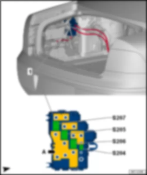 VW PHAETON 2015 Многоамперные соединения в автомобилях с двумя АКБ