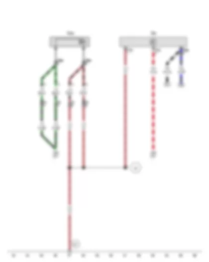 Wiring Diagram  VW POLO 2011 - High-pressure sender - Air conditioner compressor regulating valve