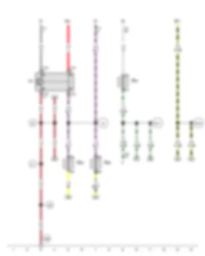 Wiring Diagram  VW POLO 2013 - Dipped beam relay
