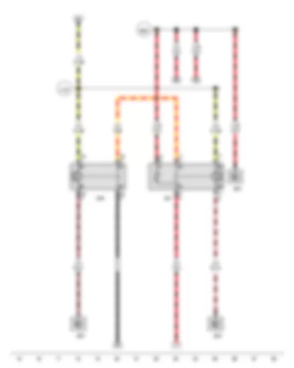 Wiring Diagram  VW POLO 2014 - Starter relay 1 - Starter relay 2