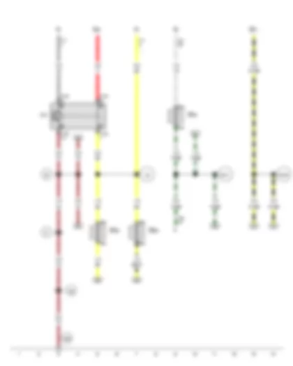 Wiring Diagram  VW POLO 2012 - Dipped beam relay