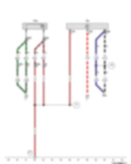 Wiring Diagram  VW POLO 2012 - High-pressure sender - Air conditioner compressor regulating valve