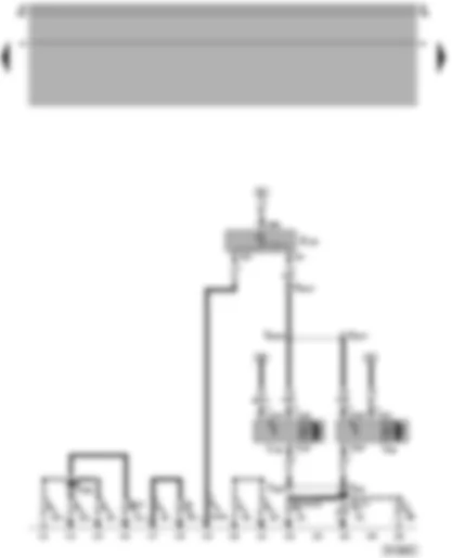 Wiring Diagram  VW POLO 1998 - Headlight range control
